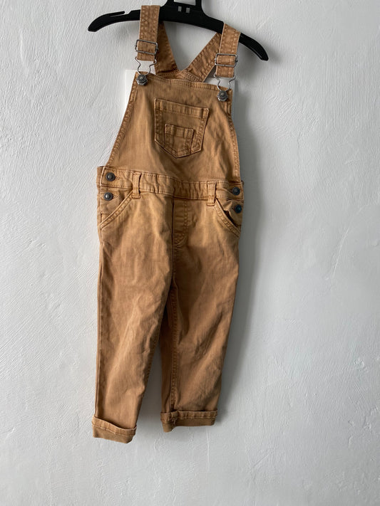 Salopette bébé effet jean marron – 24 mois – Gémo