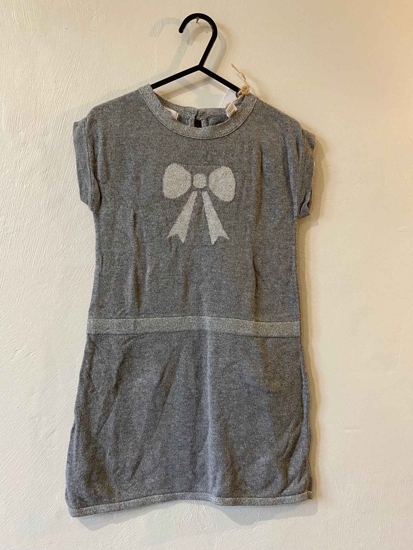 Robe pull pailletée manches courtes – 5 ans – Okaïdi