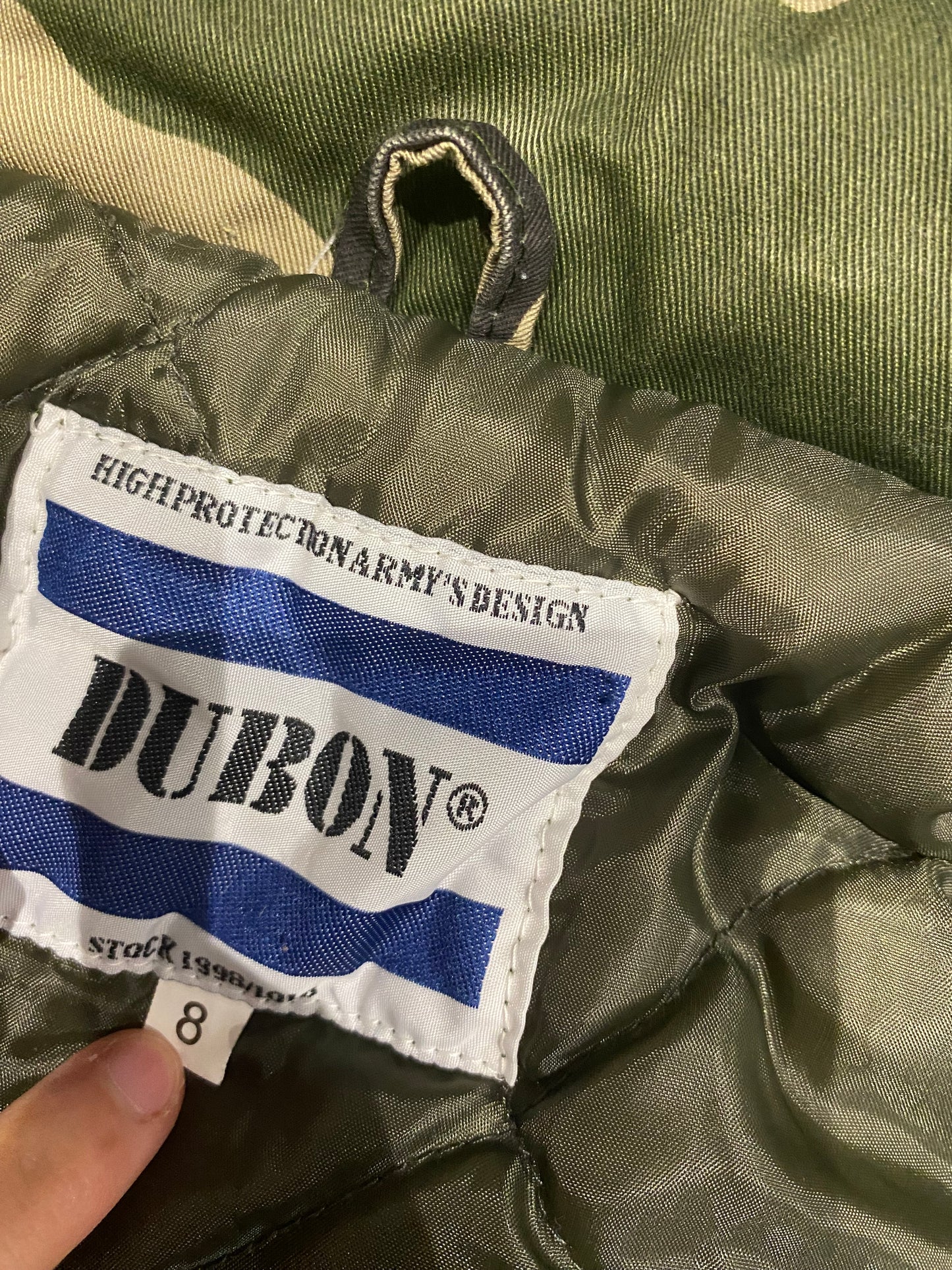 🪖 Doudoune militaire chaude – Dubon – 8 ans