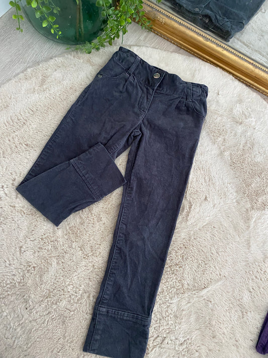 👖 Pantalon velours anthracite – Sergent Major – 5 ans