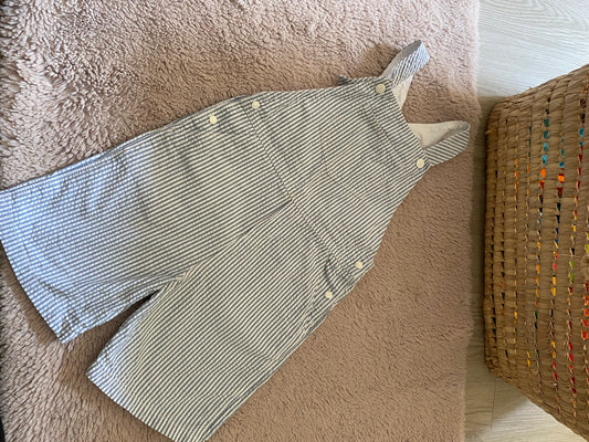 💙 Salopette bleu rayé – Petit Bateau – 36 mois