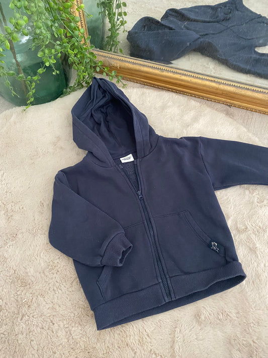 Gilet sweat zippé – 24 mois – Tape à l’œil 👶🖤