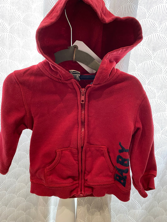 Gilet rouge – Taille 18 – Tape à l’œil