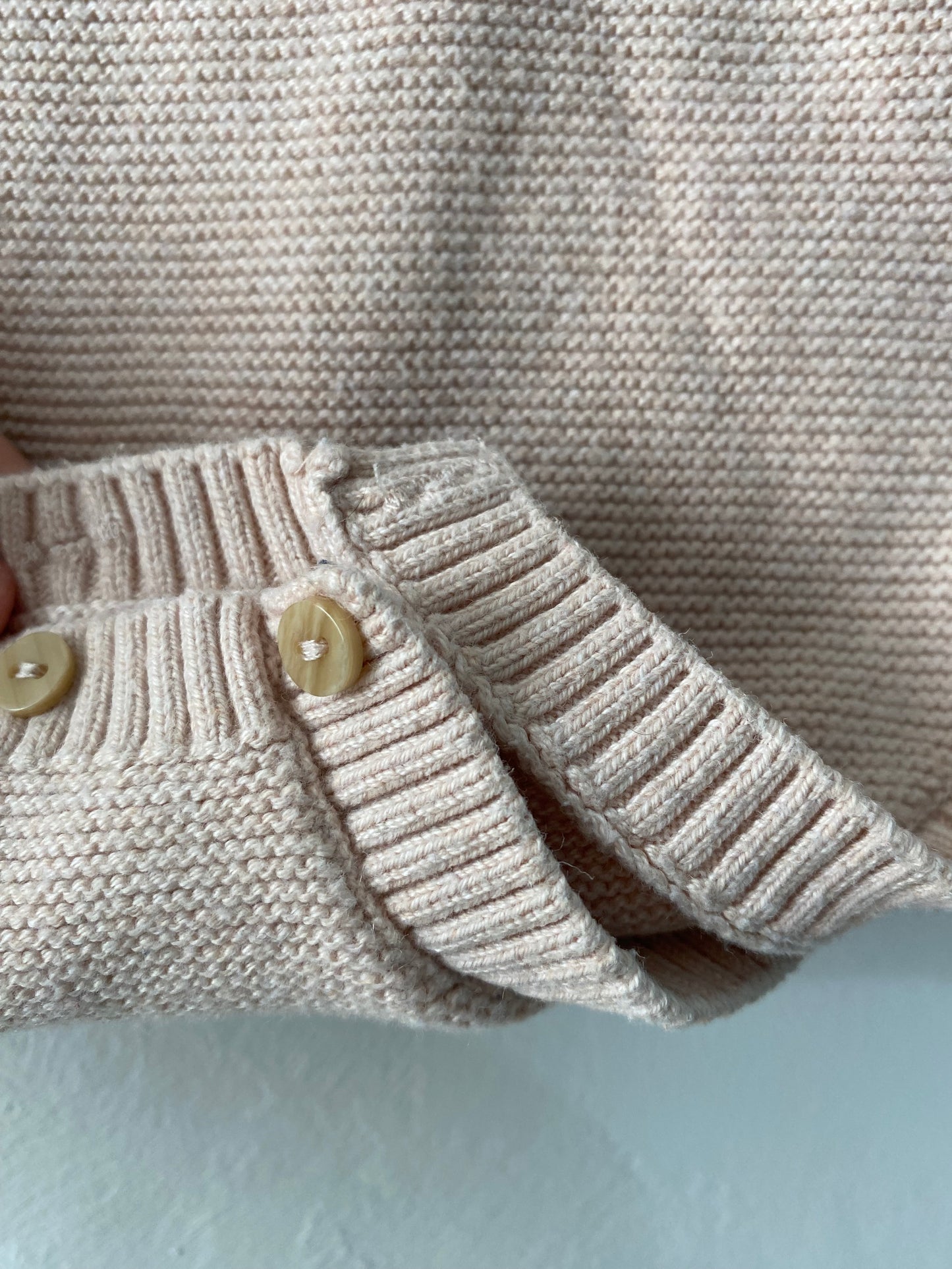 Body pull bébé beige maille – 9 mois – KIABI Eco Conception