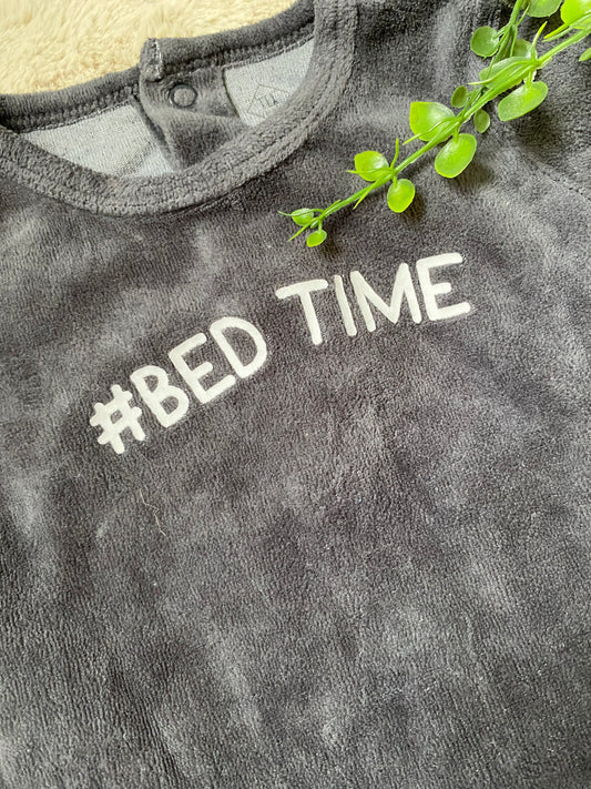 Pyjama gris 1 mois