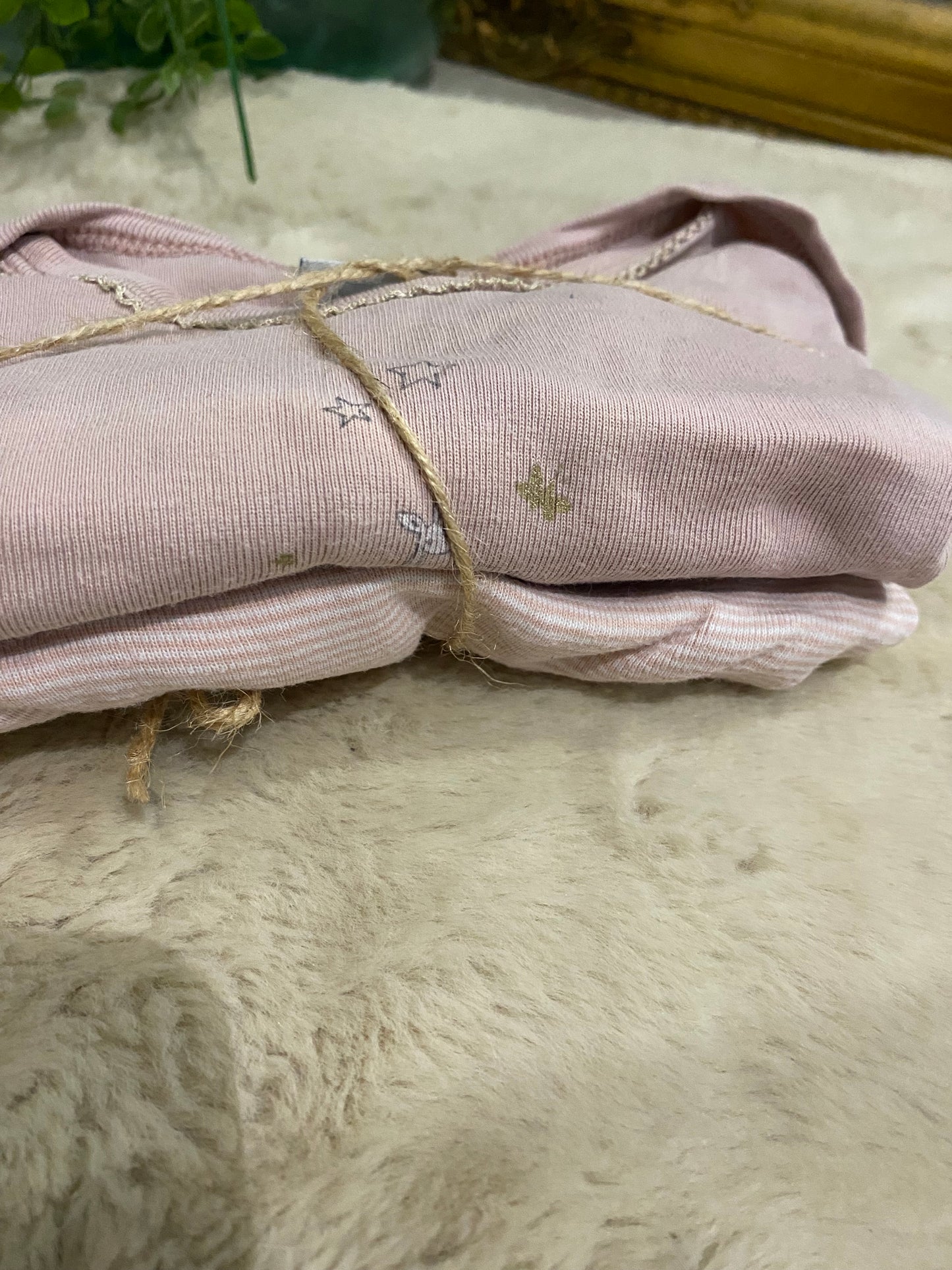 Lot de 2 bodies rose – 24 mois – PETIT BATEAU