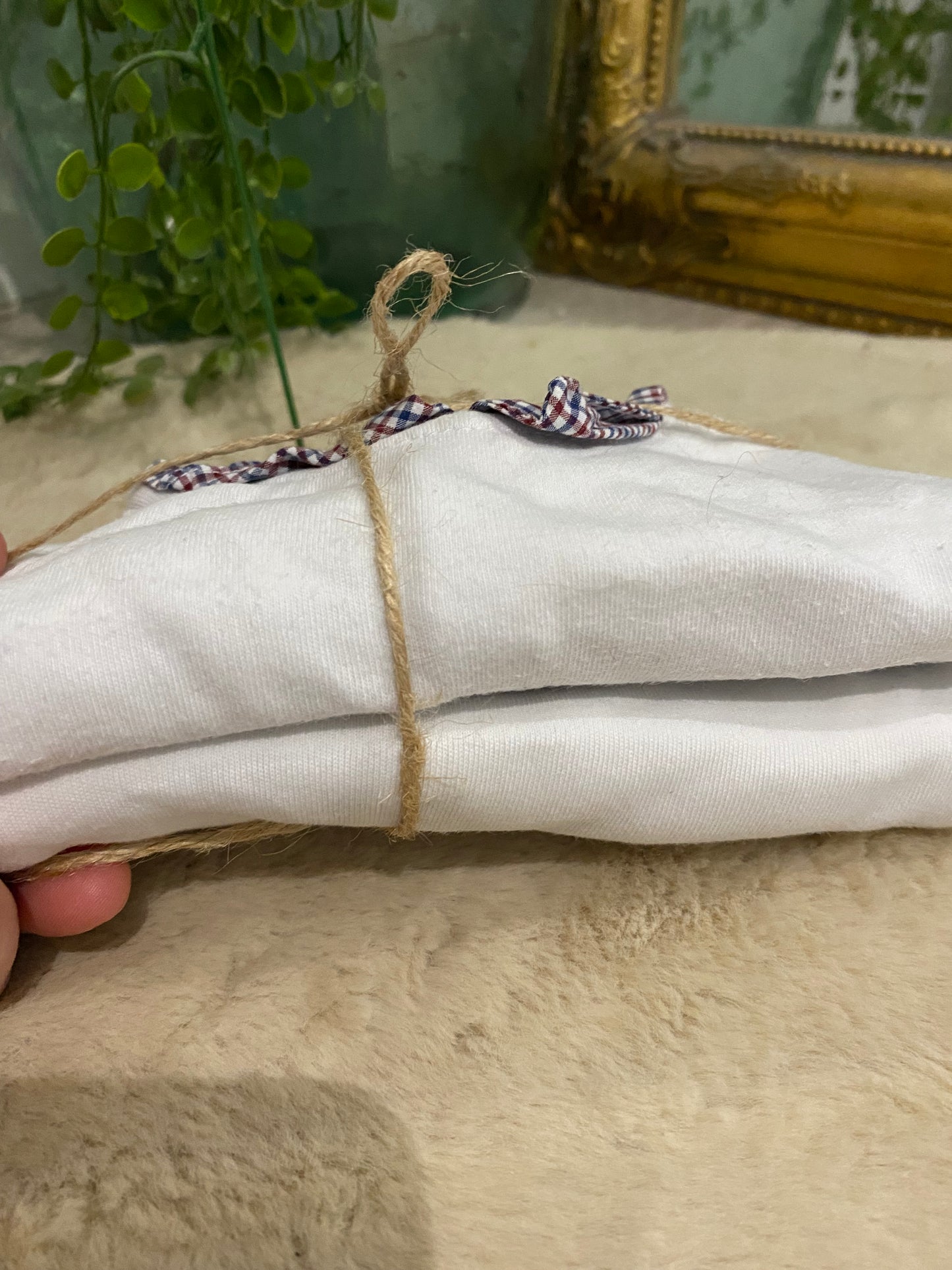 Lot de 2 bodies bébé à col – Blanc – 6 mois – JACADI