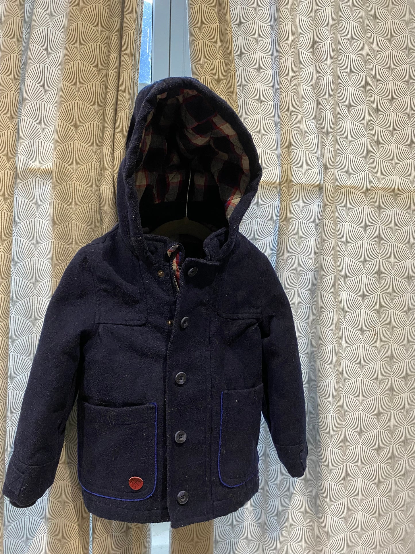 🧥 Duffle-coat marine style anglais – Sergent Major – 2 ans