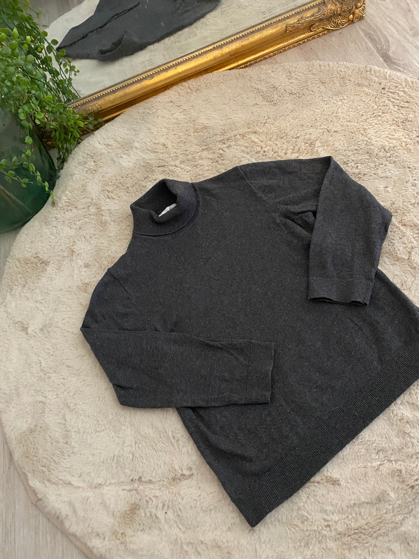 Col roulé anthracite Zara 6 ans / 7 ans