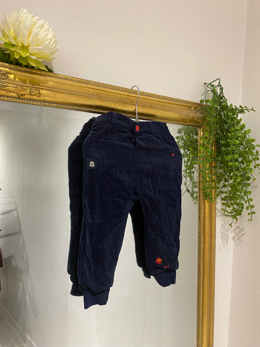Pantalon velour 18mois