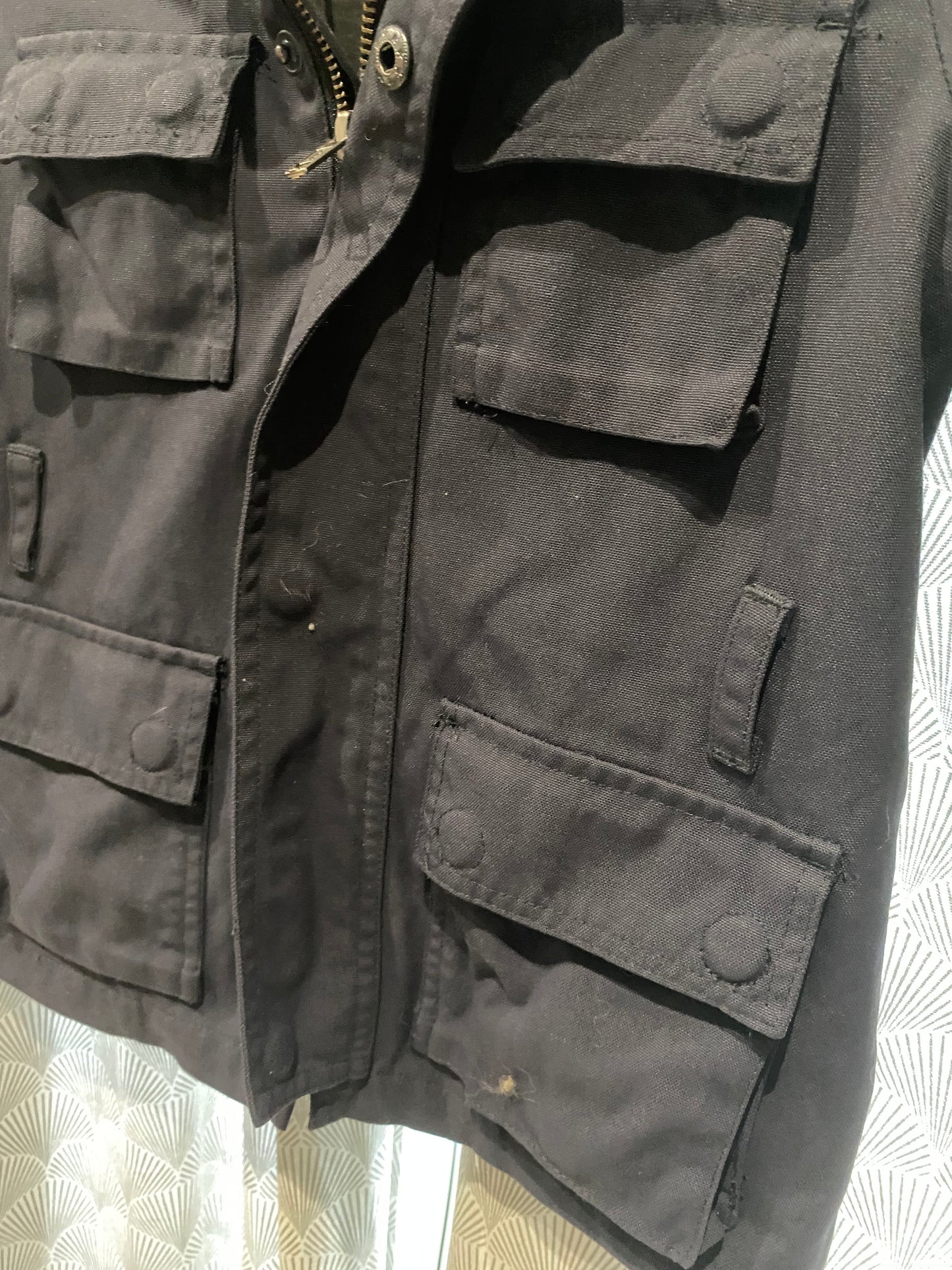 🖤 Veste gris anthracite mi-saison – IKKS – 6 ans