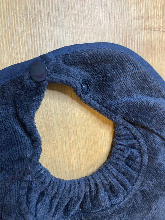 Bavoir effet velour