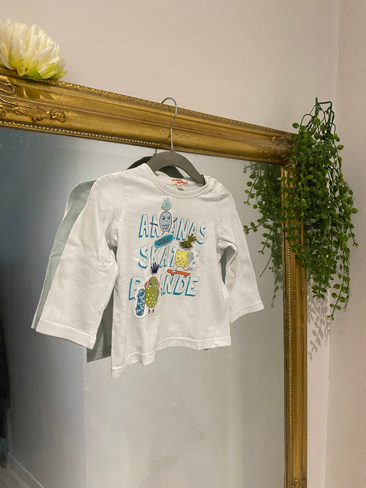 T shirt blanc 6 mois