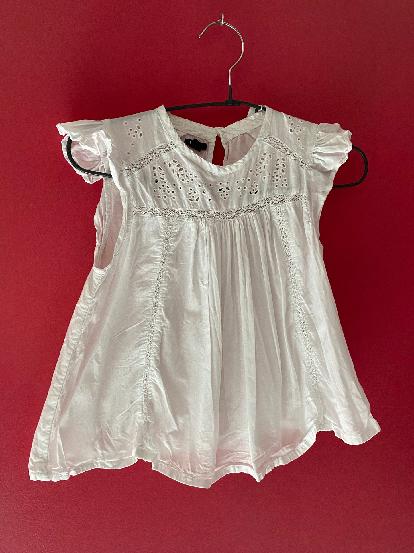 Blouse brodé 8 ans